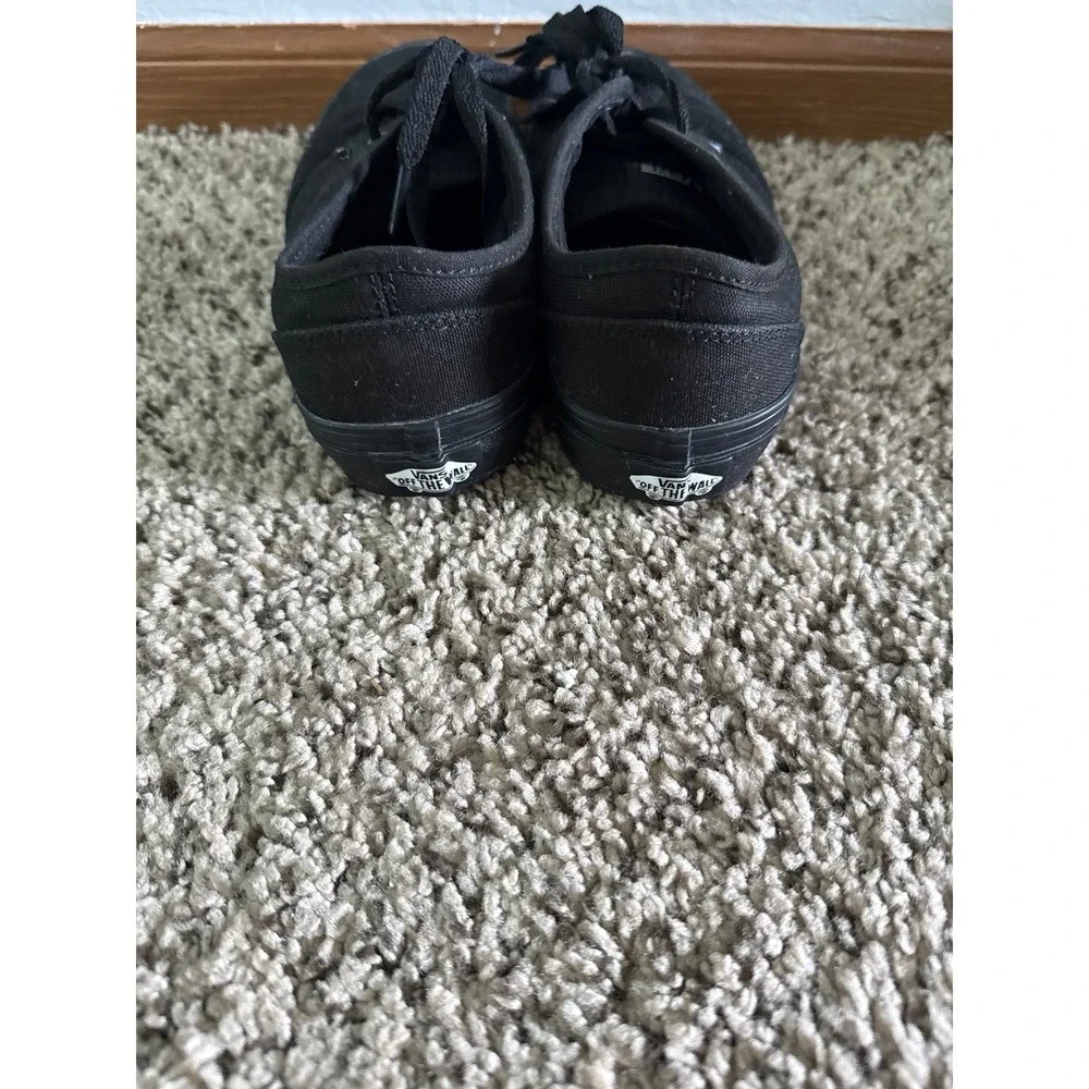 Vans‎ Atwood Triple Black Youth Comfort Sneakers Size 4.5
